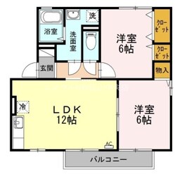 アルカディアＣ棟の物件間取画像